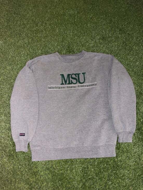 JanSport Other - Vintage JanSport Michigan State University MSU Crewneck Sweatshirt Grey Size M